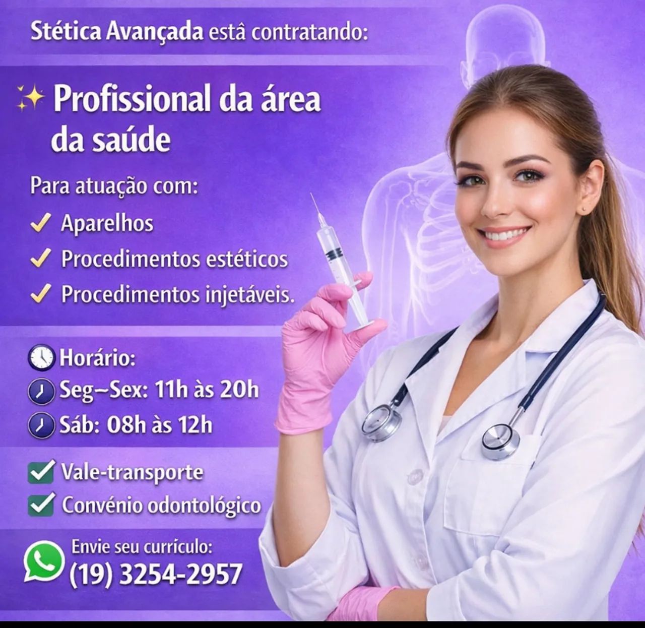 Profissional para clínica de estética  - Foto 2