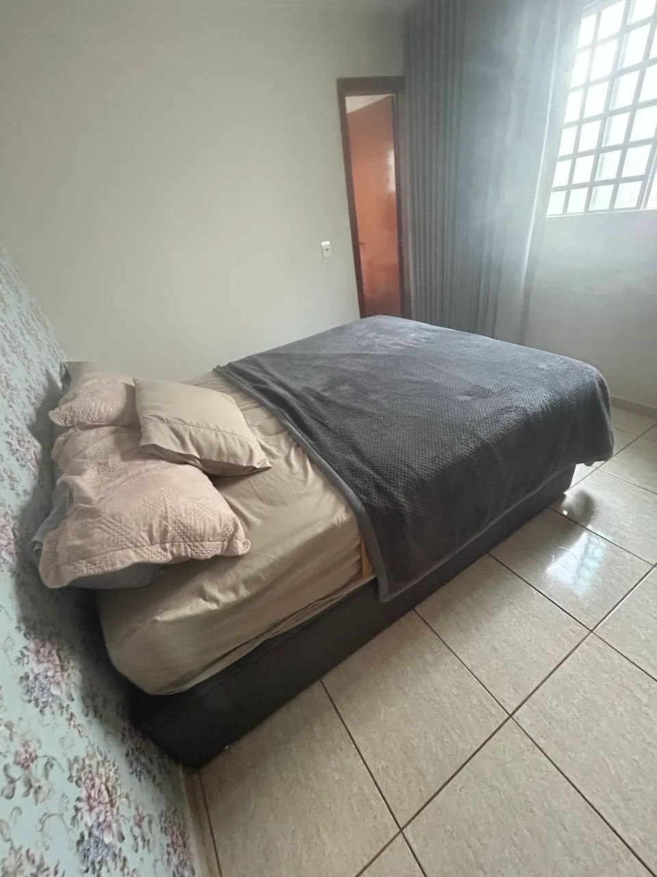 Cama box baú + colchão- Ortobom - Foto 2