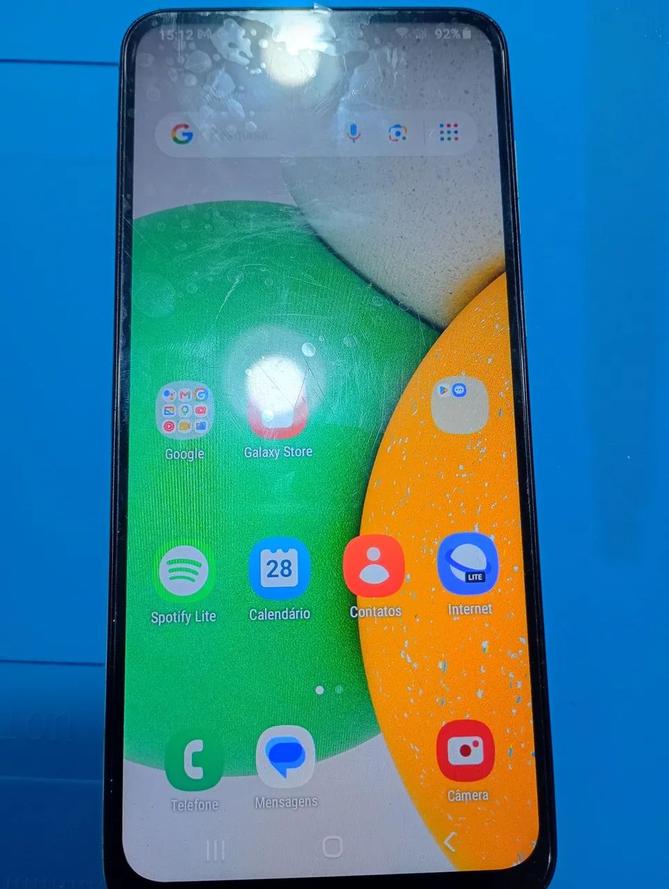 Celular Samsung Galaxy A03 Core, com Tela Nova e Carregador.