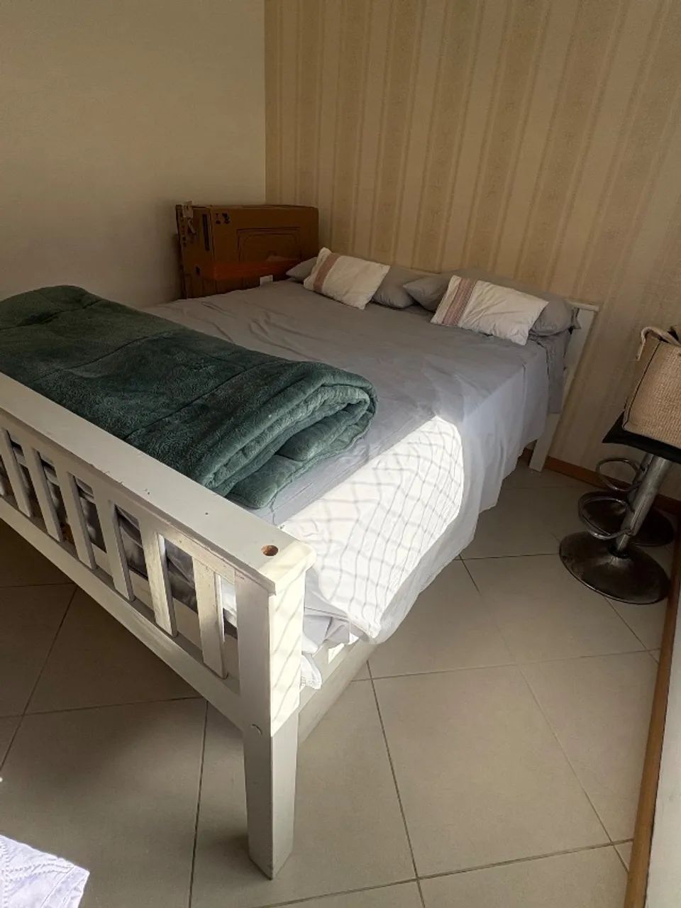Cama de casal com colchão  - Foto 3