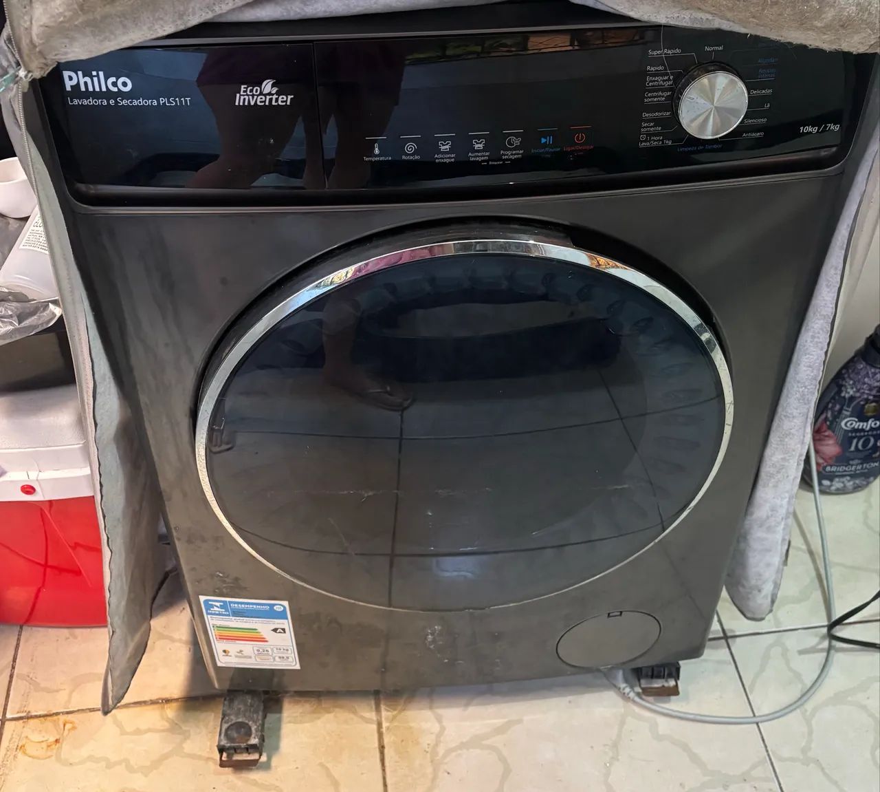 Lava e seca Philco PLS11T Com Defeito