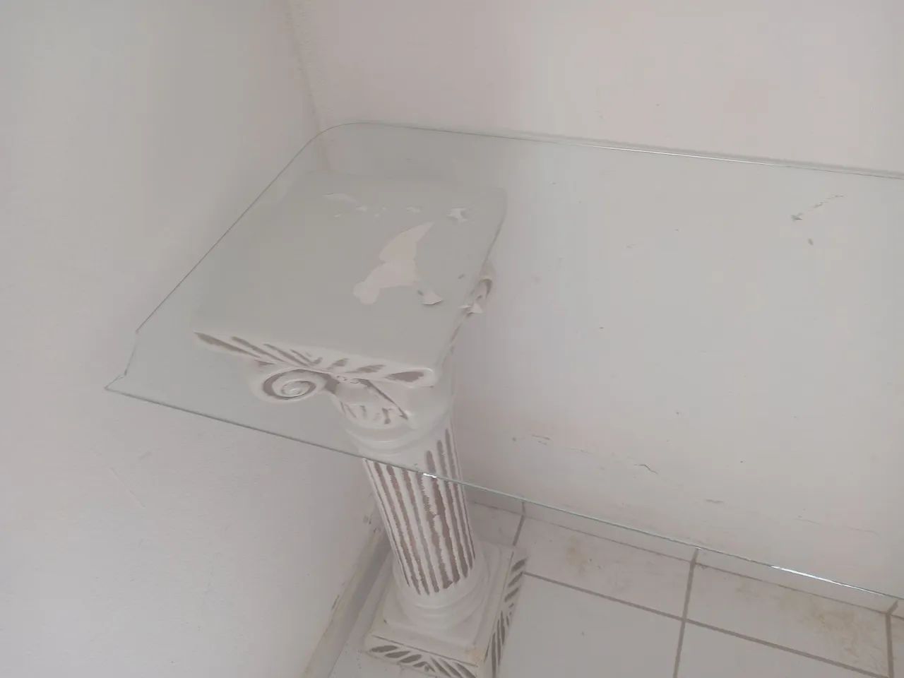 Mesa console com Pilares de gesso  - Foto 5