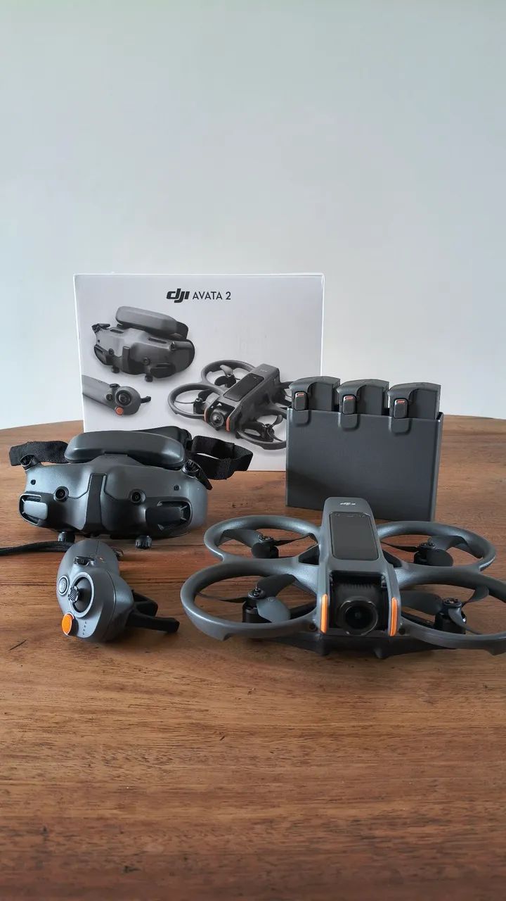 Drone Dji Avata 2 kit flymore + controle RC3 - Foto 3
