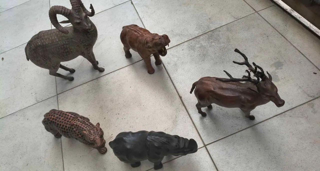 Coleção de animais de couro de 1940 - Foto 4