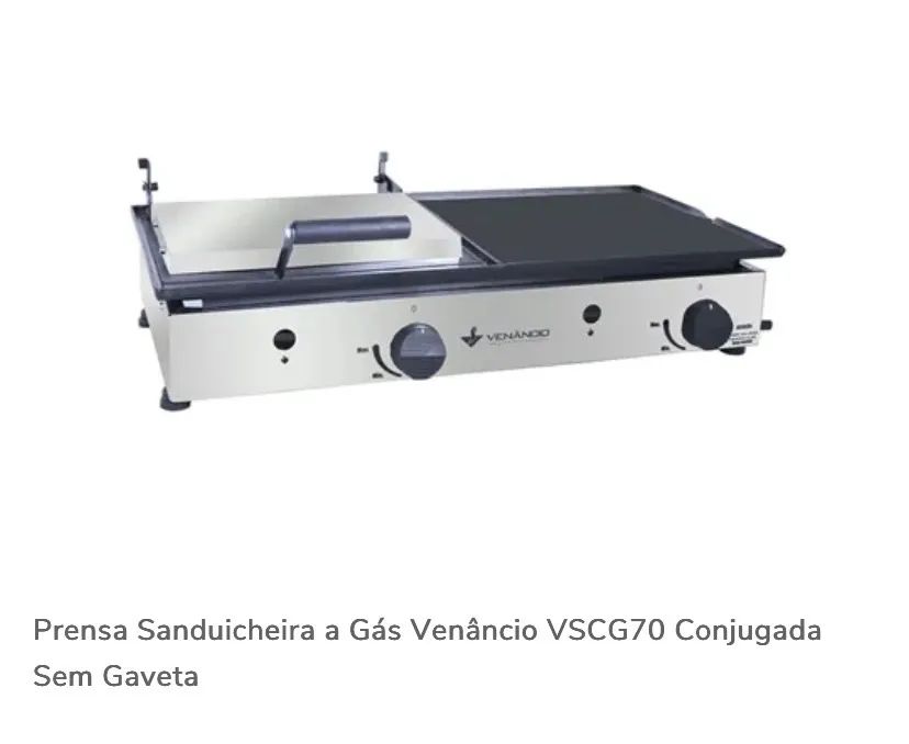 Vendo Chapa Prensa Sanduicheira 
