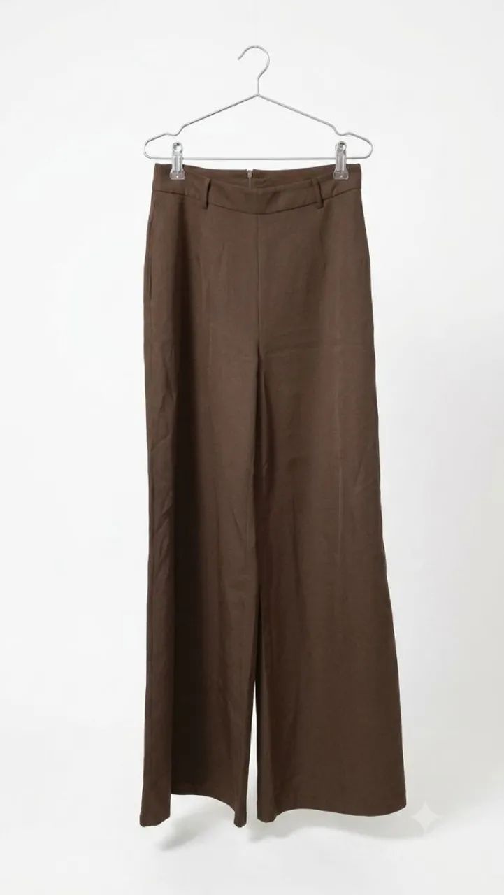 Calça alfaiataria marrom Shein