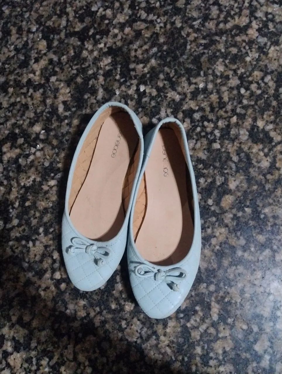 Sapatilha Penélope azul com laços - Foto 2