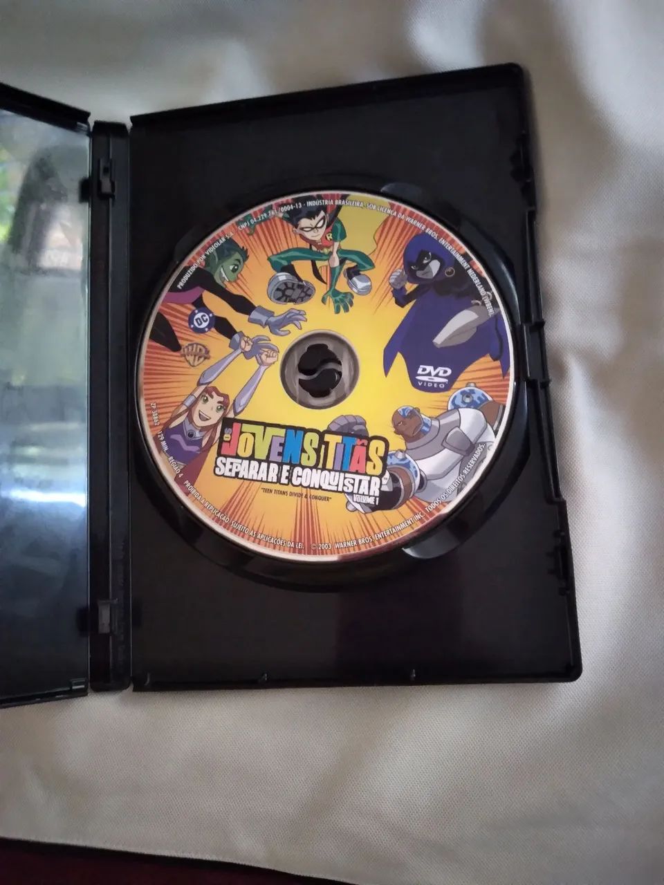 DVD Os Jovens Titãs - Separar e Conquistar - Volume 1 (Animação Clássica DC) - Foto 3