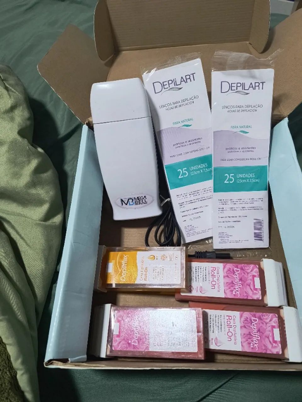 Kit depilação 
