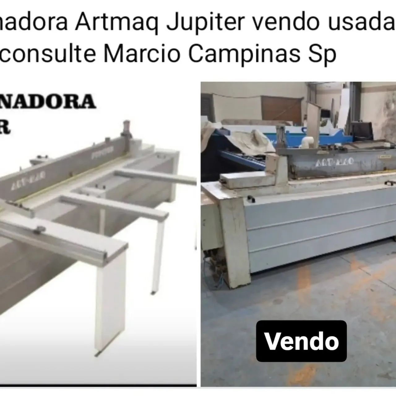 Seccionadora Artmaq Jupiter automática 2.8