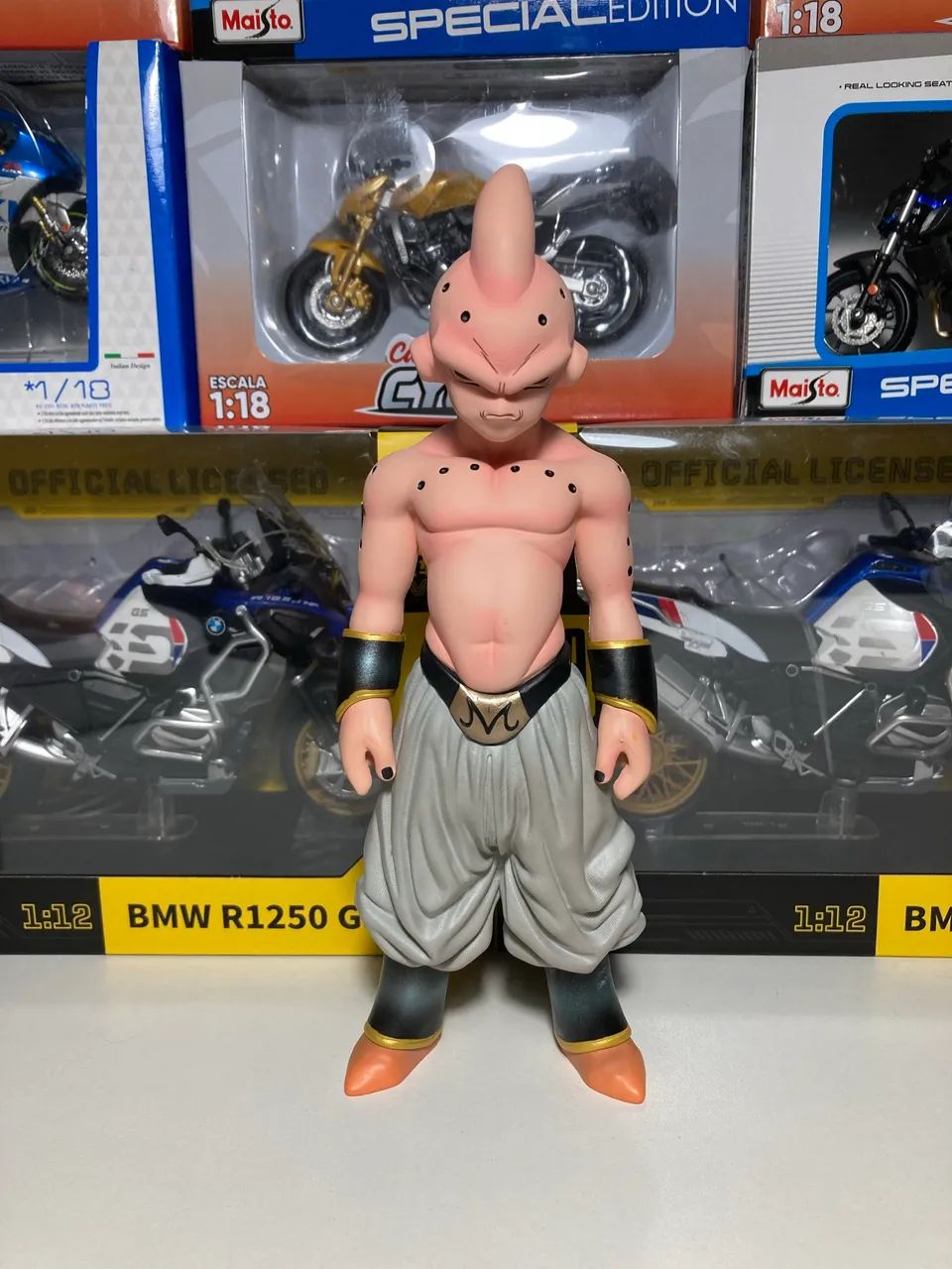 Action figure Kid Buu dragon ball boneco 21cm