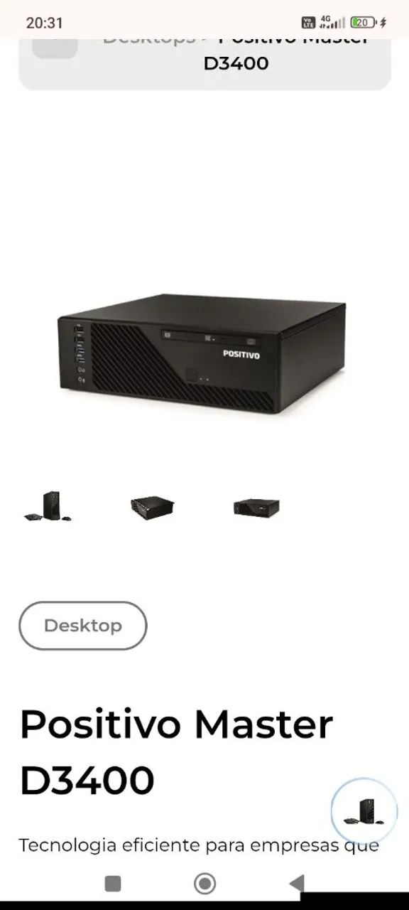 Positivo Master D3400<br>Tecnologia - Foto 3
