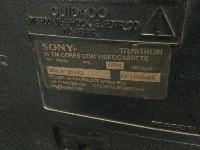 tv sony triniton com video cassete - Foto 2