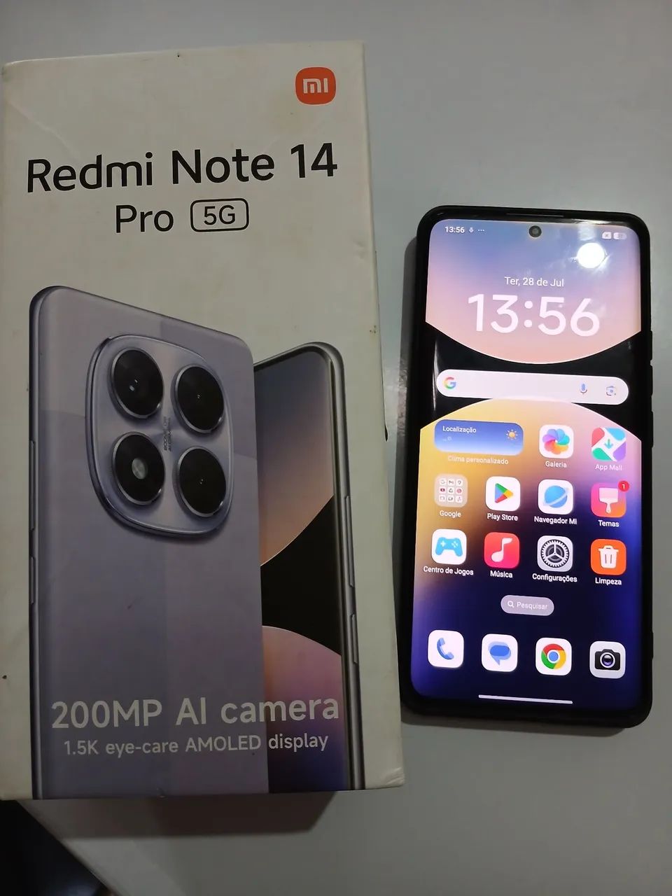 Celular Redmi Note 14 512g 