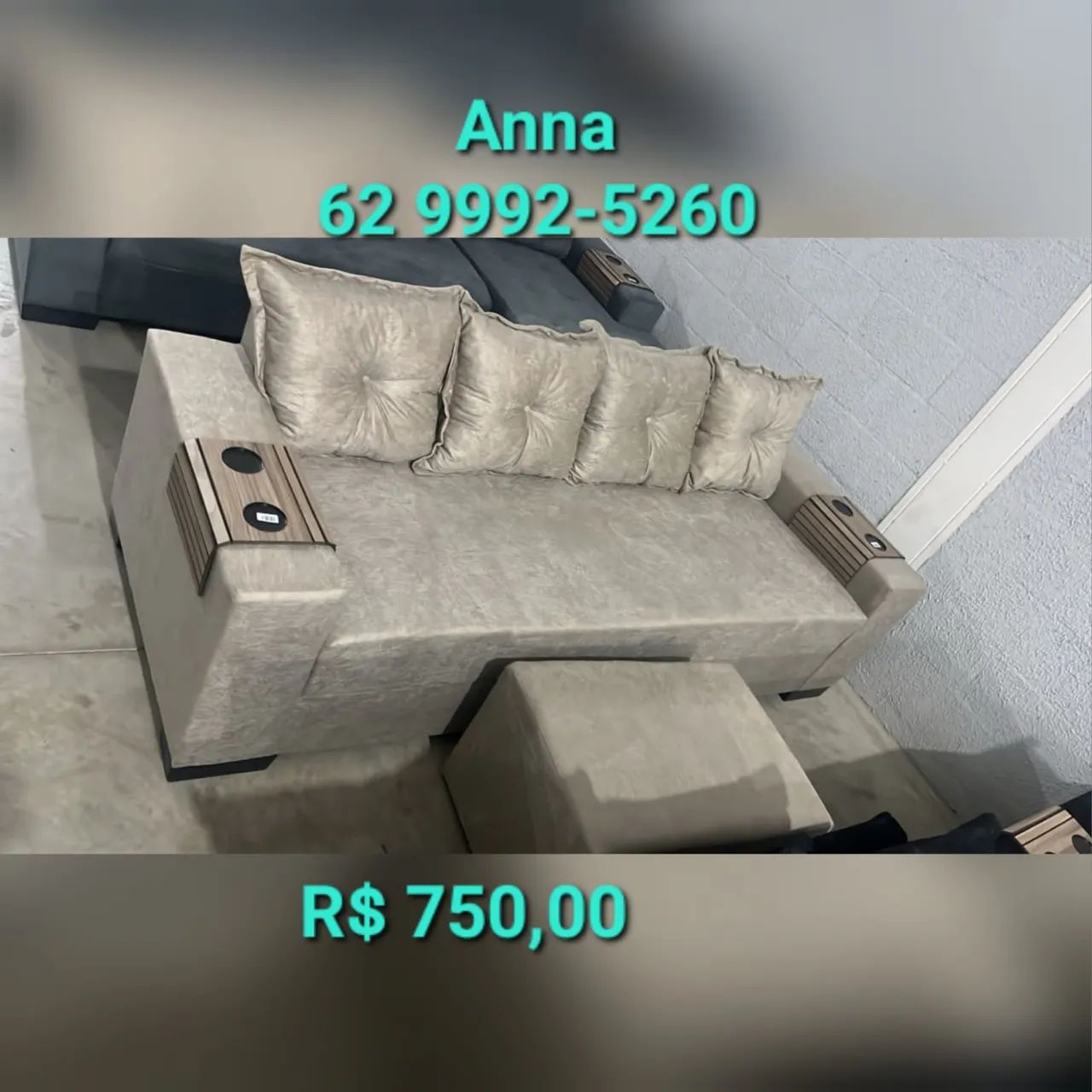 Sofá entrega imediata 222 - Foto 3