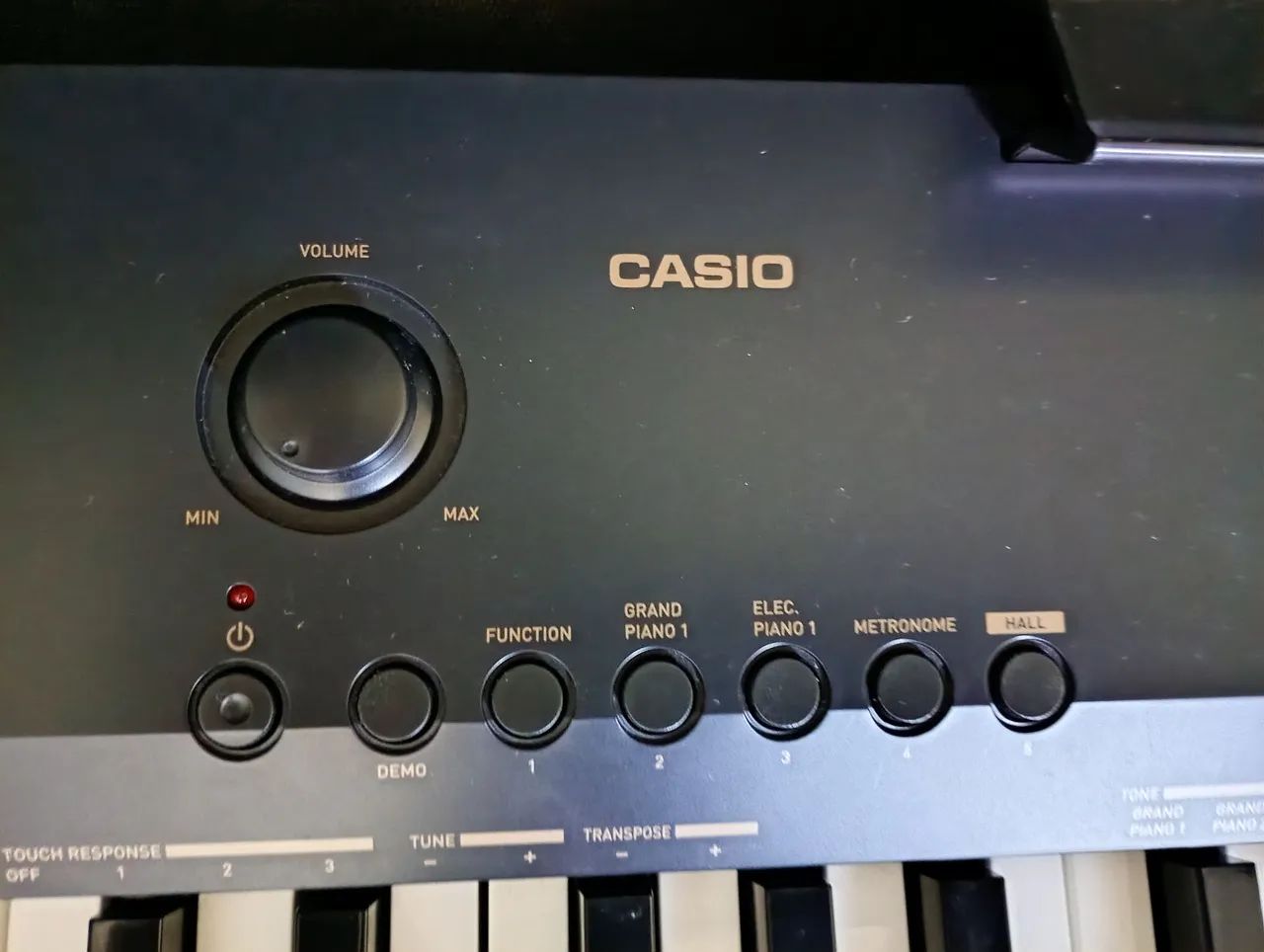 Piano elétrico Casio 