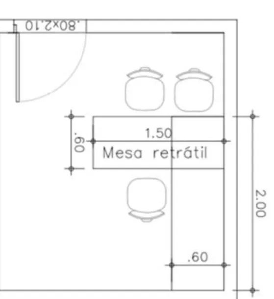 Mesa retrátil - em excelente estado - Foto 4