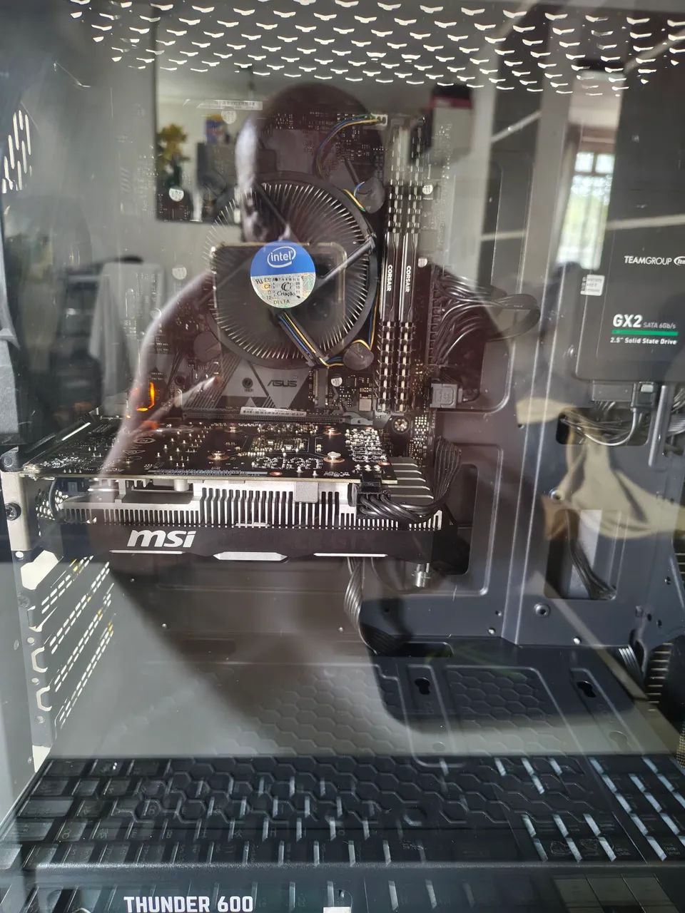 Gabinete gamer aceito Troca  - Foto 5