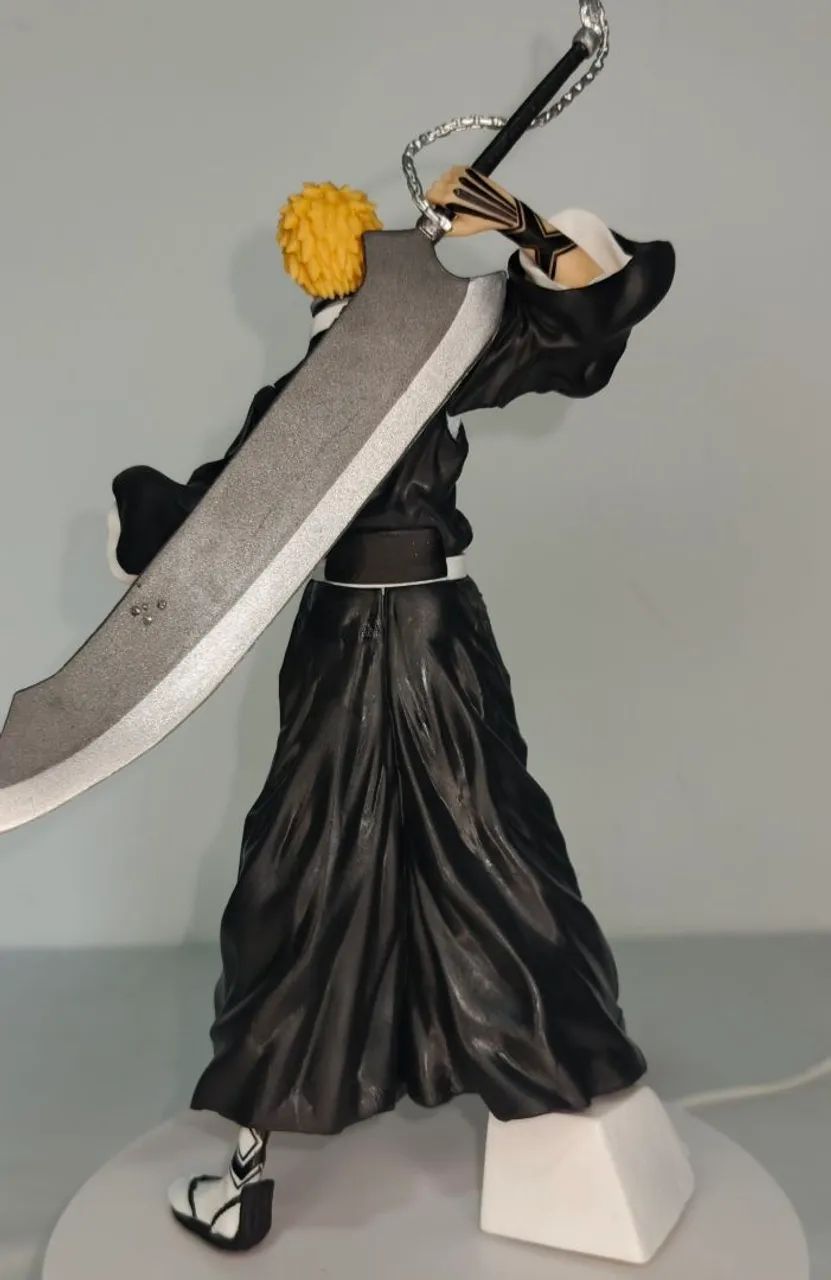 Action figure Ichigo Shikai Bleach linha Solid and Soul - Foto 2