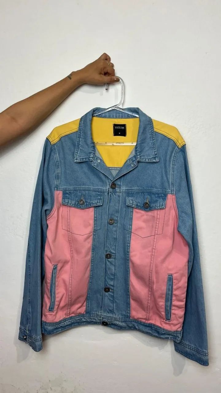  JAQUETA  JEANS COLOR - YOUCOM - Foto 3