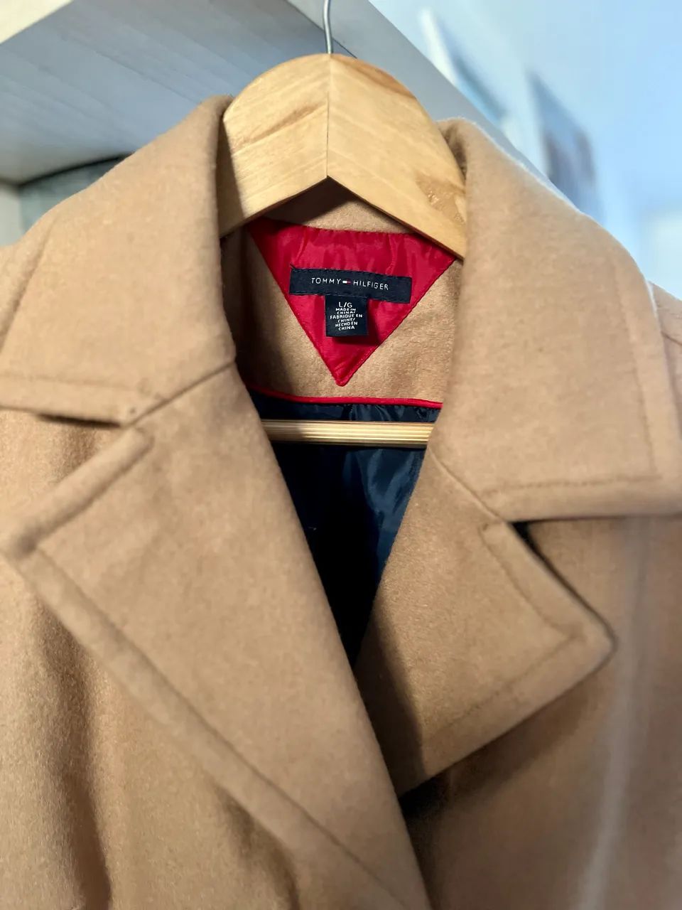 Sobretudo Tommy Hilfiger Camel Original - Forro Cetim - Foto 2