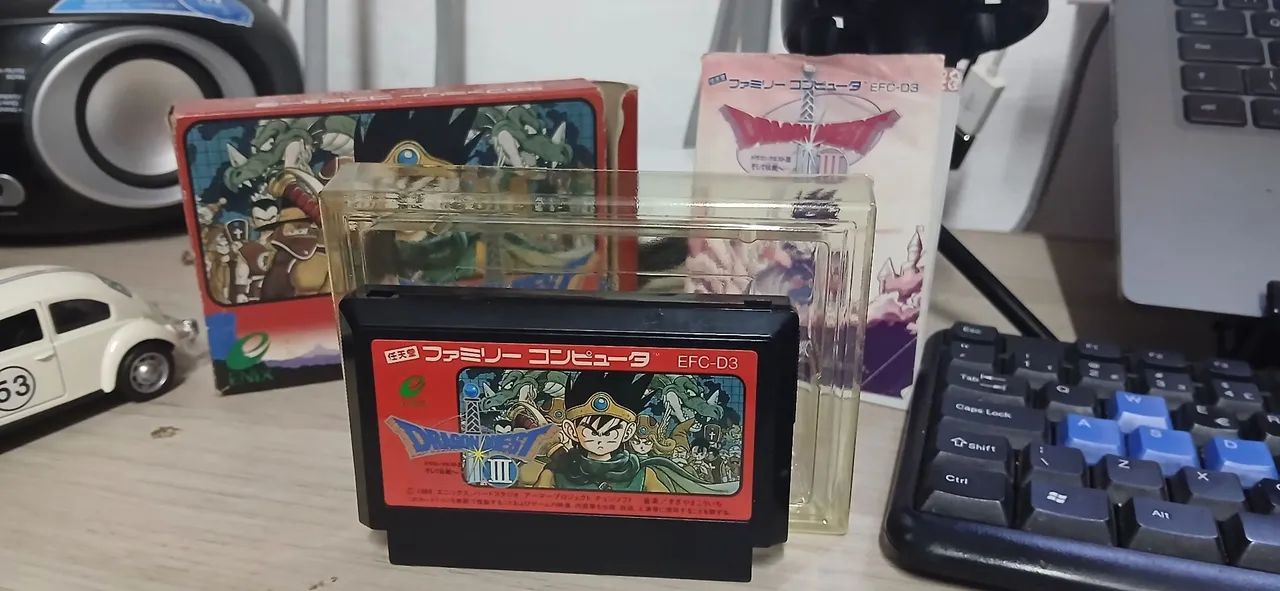 Dragon Quest 3 III para Nintendinho NES original completo - Jogos