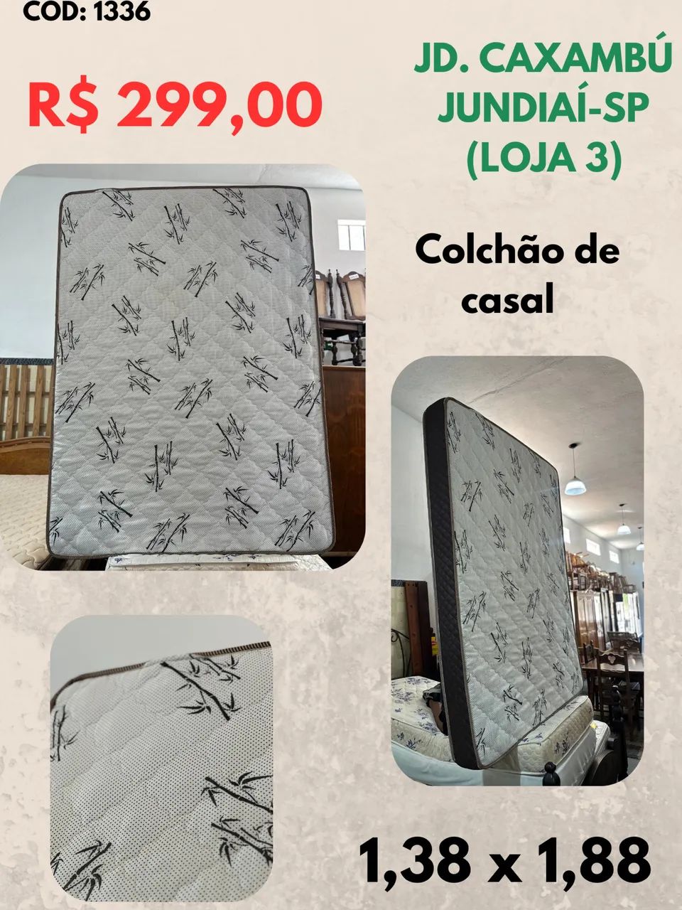 Colchão de casal 