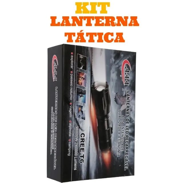 KIT LANTERNA TÁTICA