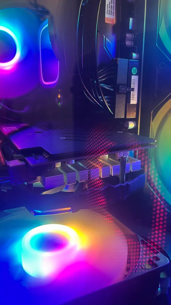 Placa de vídeo RX580 8gb