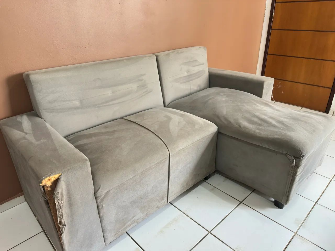 Sofá 3 lugares com chaise  - Foto 2