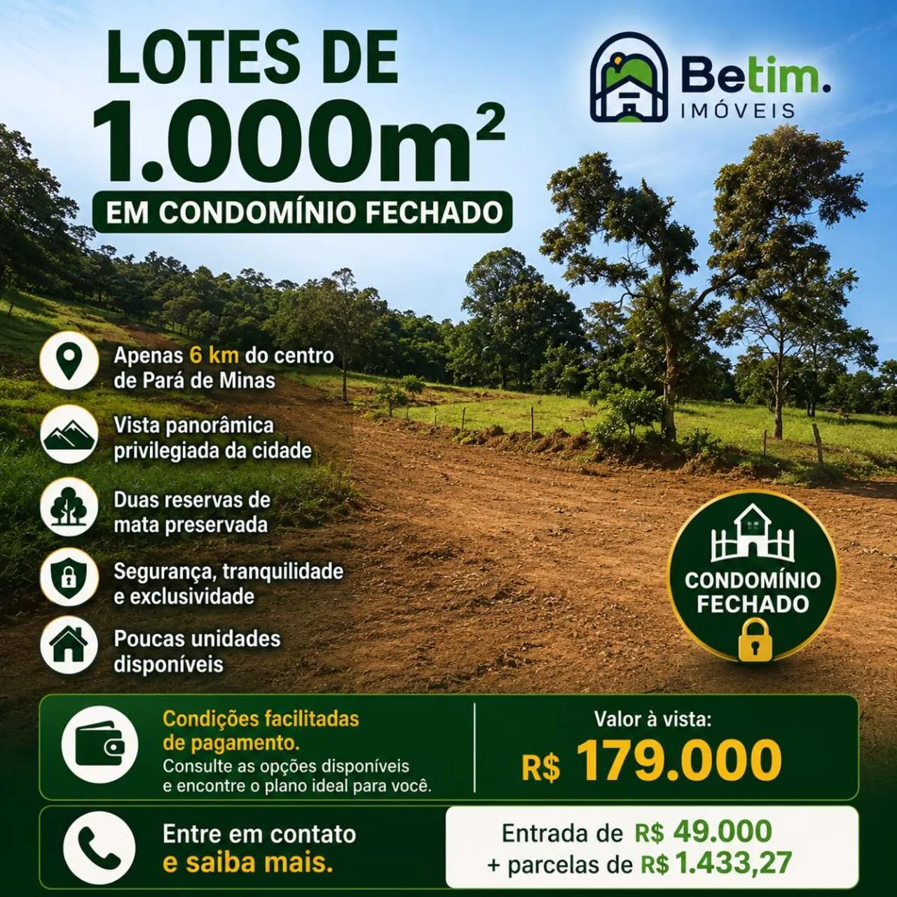 Lote para Venda em Pará de Minas, Centro