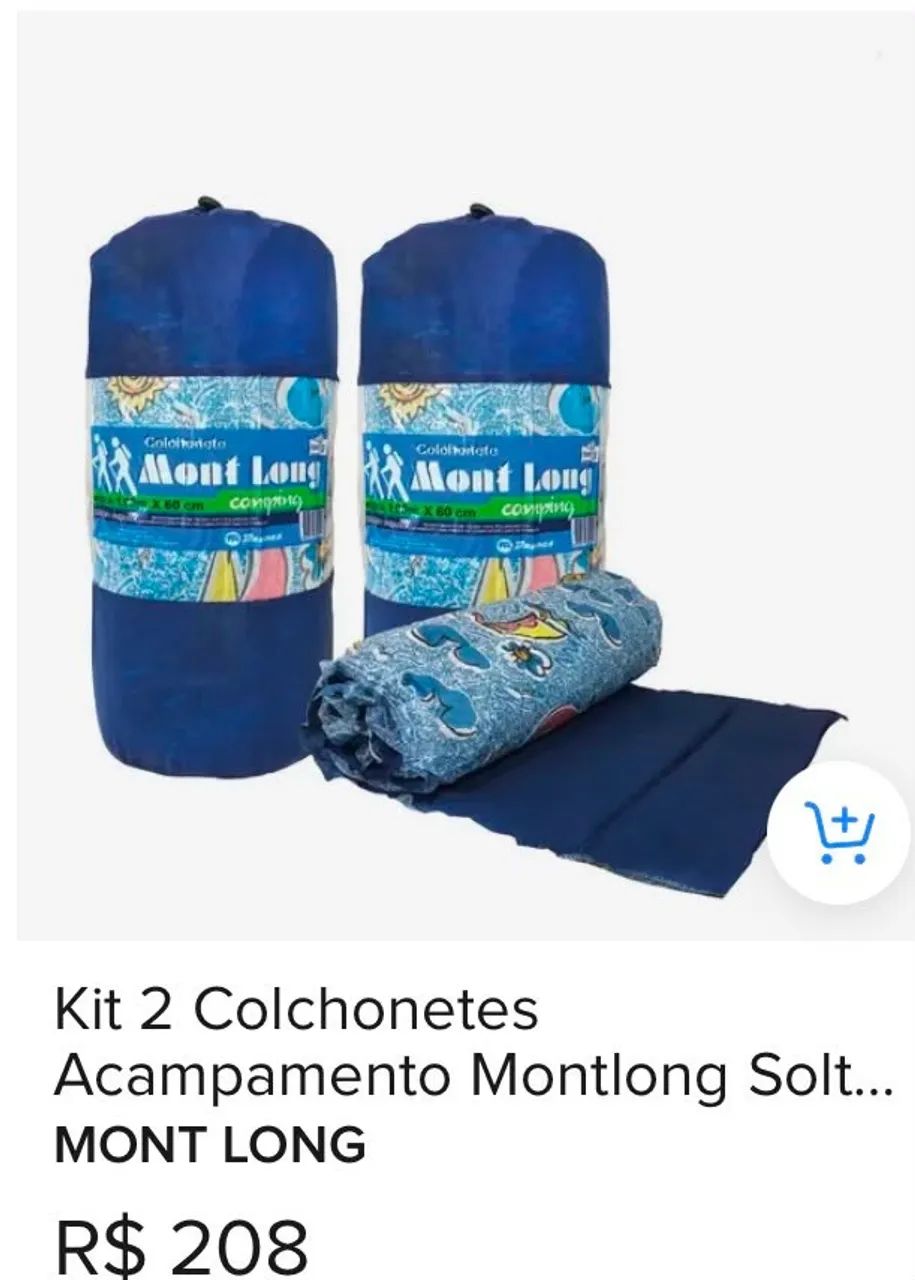 Kit colchonetes acampamento - Foto 2