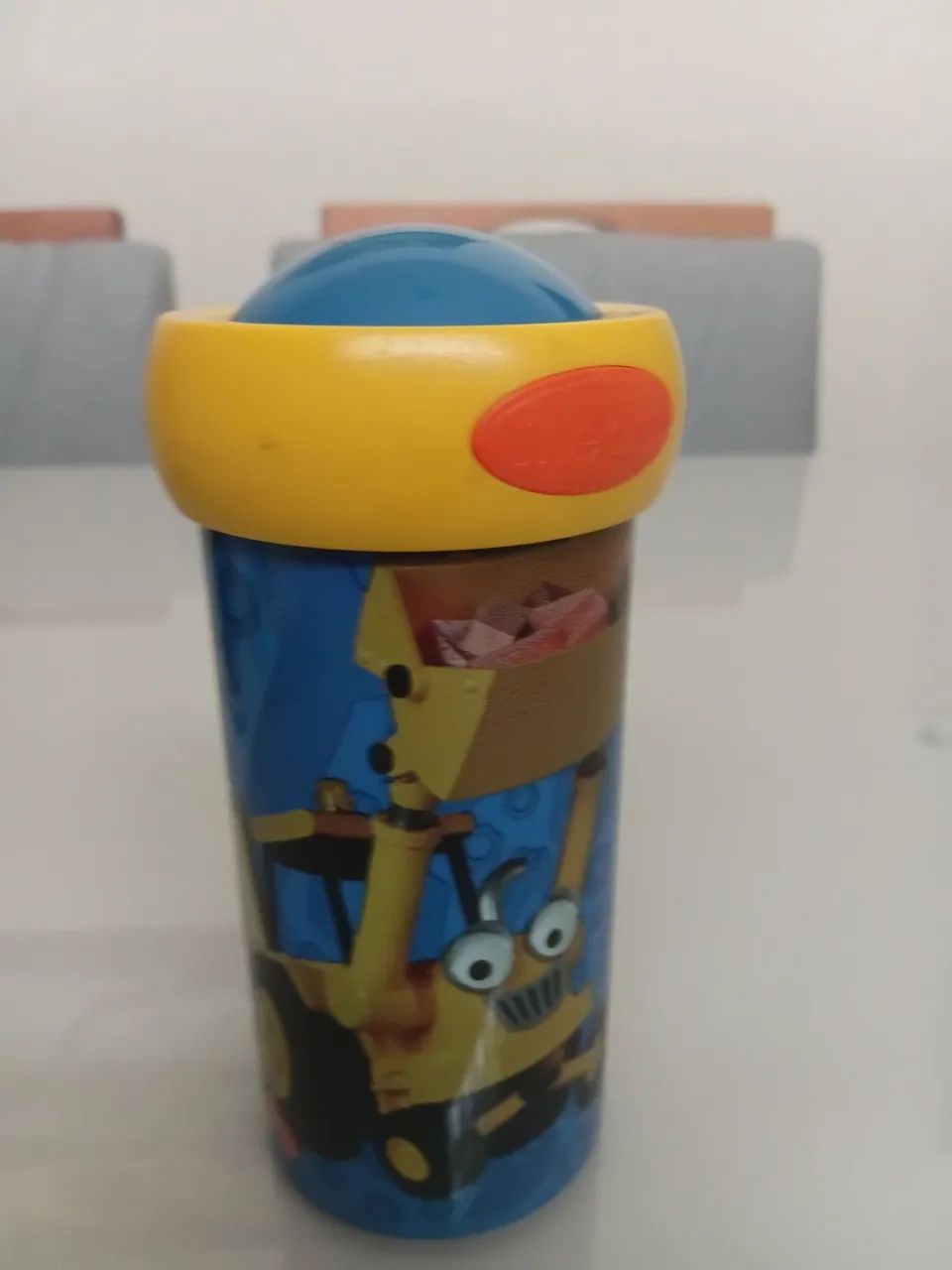 Copo ou porta treco Bob Builder (Bob o Construtor) mepal - Foto 2