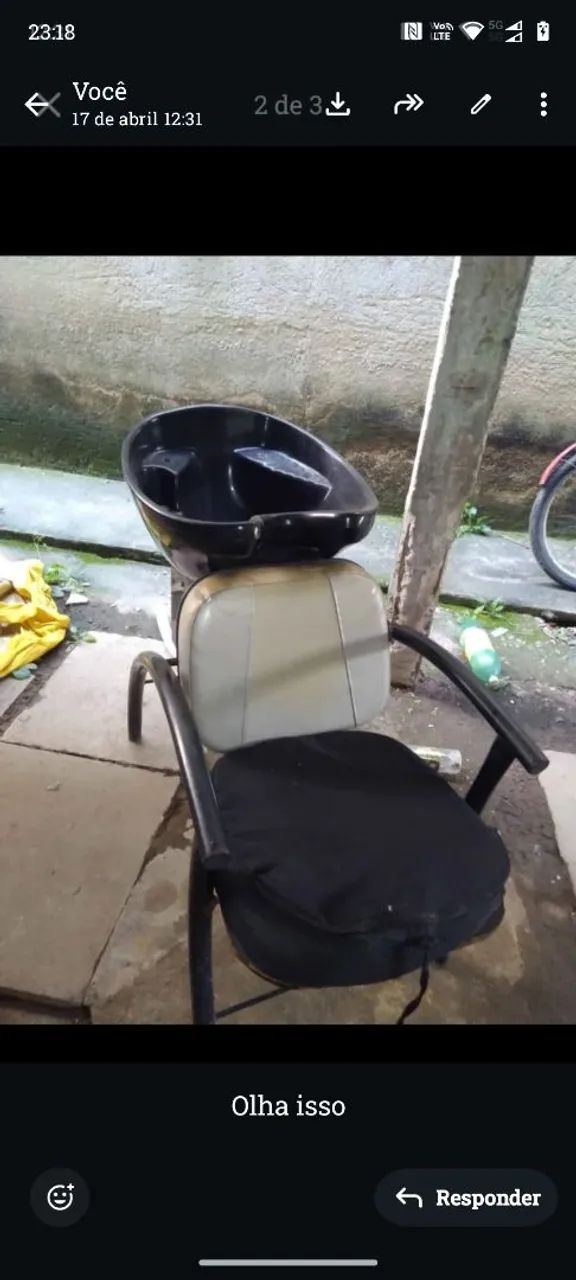 Lavatório de salão 