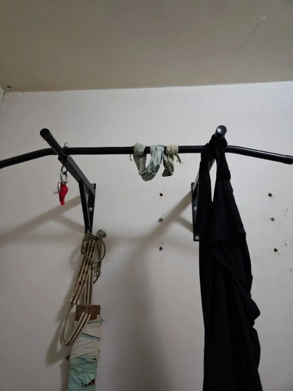 Barra fixa para exercícios!