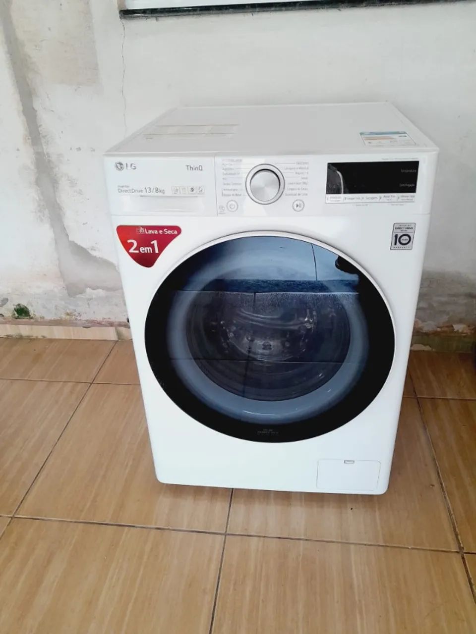 Lava e Seca LG 13Kg CV5013 - 3 Meses de Garantia Total