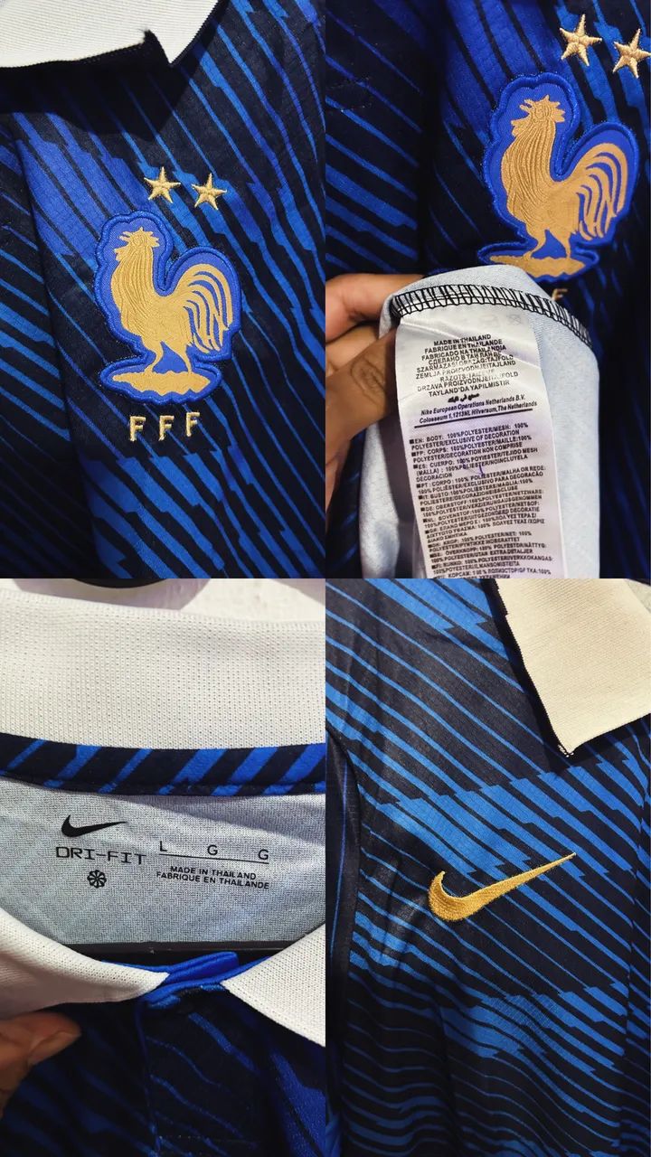 CONJUNTO FRANÇA 26 - LER DESCRIÇÃO!!! - Foto 2