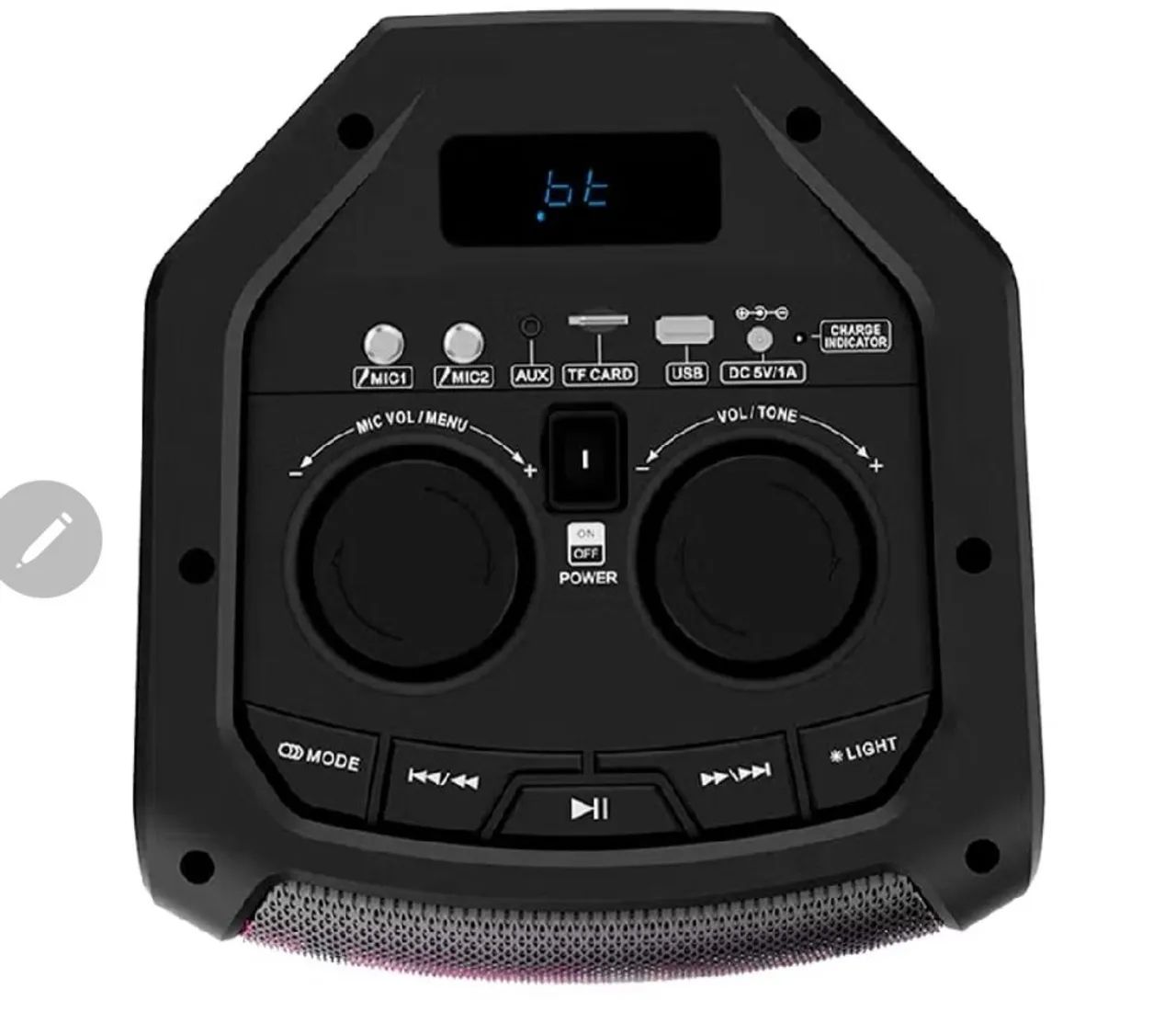 Caixa de som amplificada pulse sp.540 .600 w.  Bluetooth   - Foto 4
