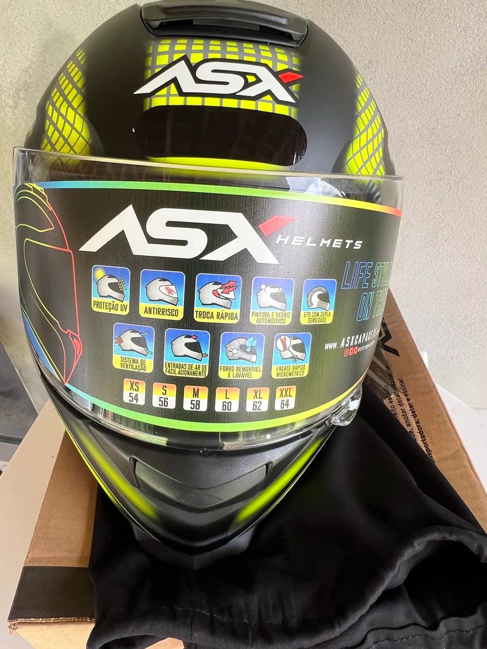 アルス CAPACETE ASX EAGLE SV - Ciclismo - Laranjeiras, Caieiras
