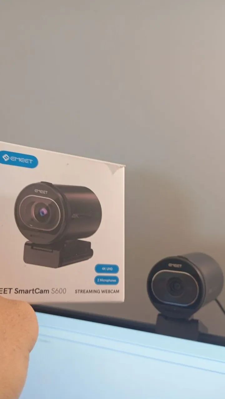 Webcam EMMET S600 4K - ESTADO DE NOVA