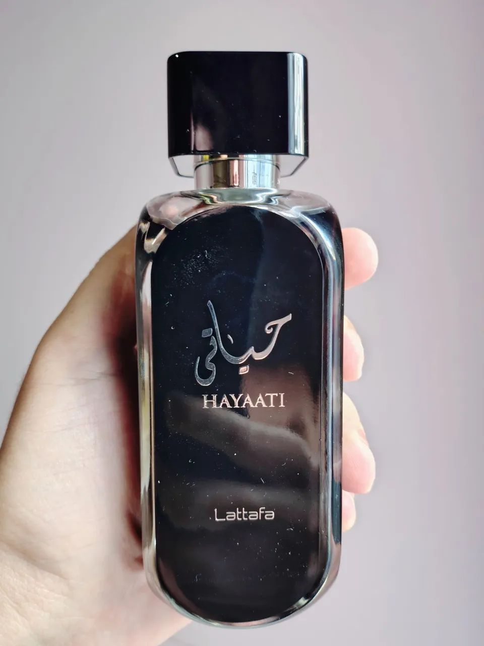 Perfume hayaati Black lattafa 100ml