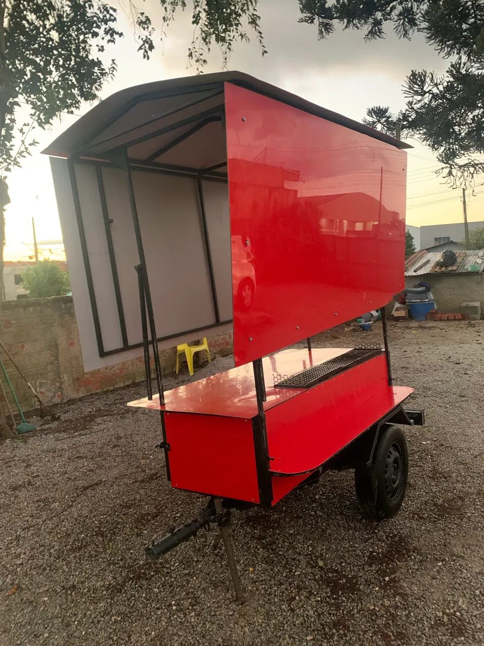 Carretinha adaptada para espetinho  - Foto 2