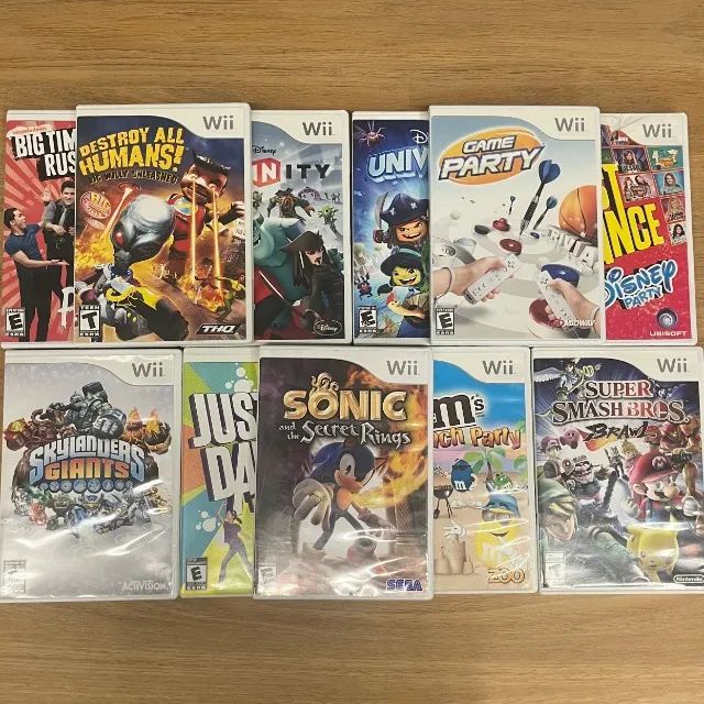 wiiソフト 11個 Lote 11 Jogos - Nintendo Wii - Jogos de Vídeo Game - Barra da
