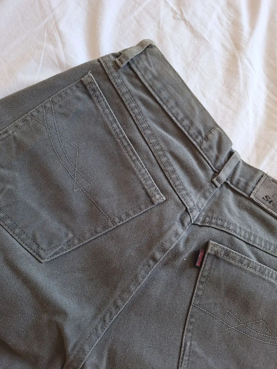 Calça jeans wide leg y2k vintage - Foto 5