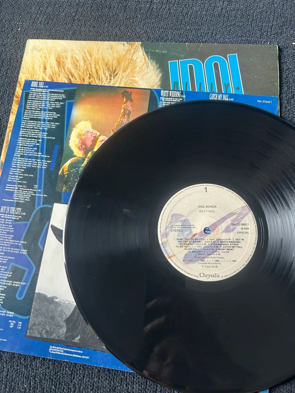 Vinil Lp Billy Idol 11 Hit Songs - Foto 2