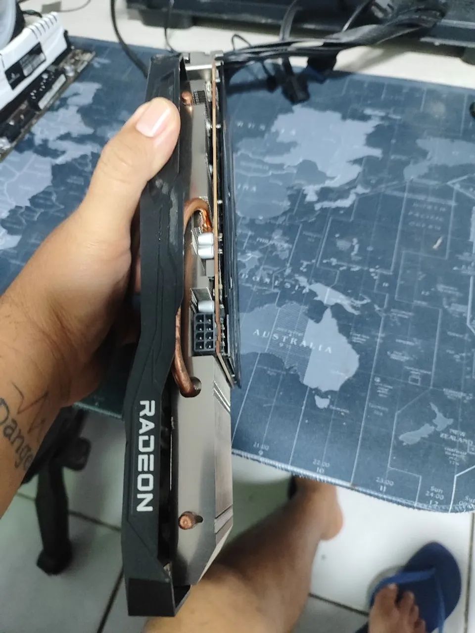 Placa mãe asrock RX6600 8g - Foto 4