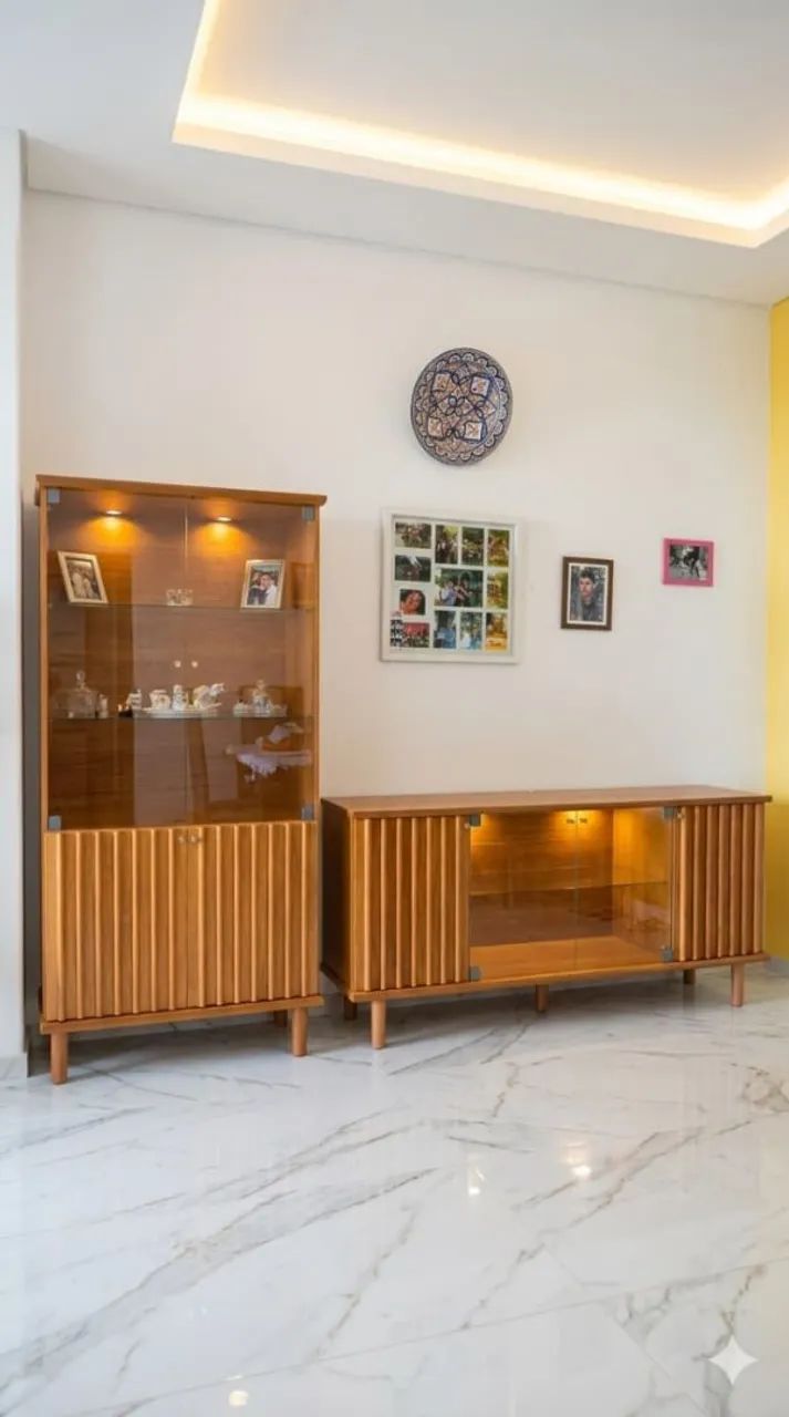 Cristaleira e buffet 
