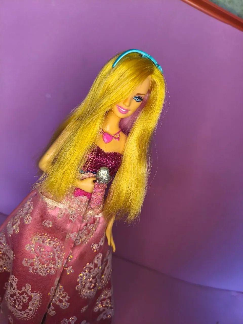 Barbie princesa e a pop star usada  - Foto 4