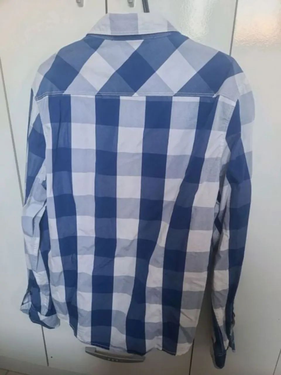 camisa reserva xadrez - Foto 3