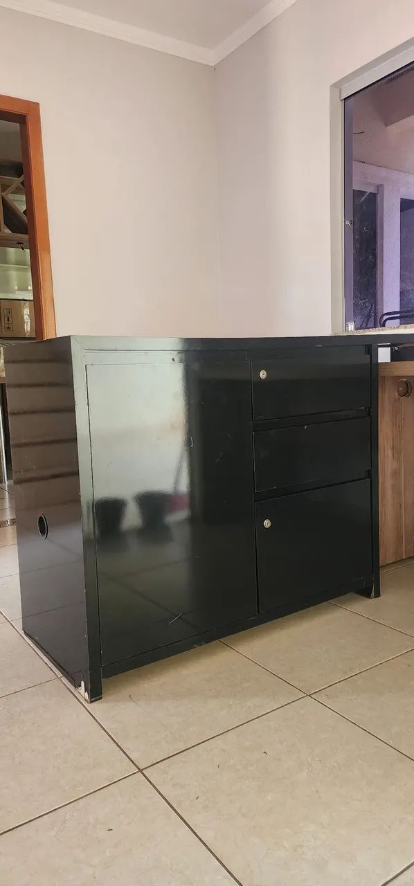 Moveis de escritorio: 1 mesas, 1 balcão  - Foto 5